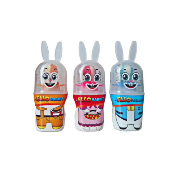 ELLO CANDY TAVŞANLI MAKİNALI EMZİK ŞEKER 12Lİ - Görsel 2