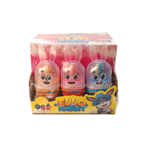 ELLO CANDY TAVŞANLI MAKİNALI EMZİK ŞEKER 12Lİ