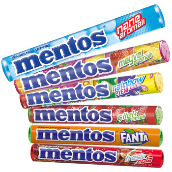 MENTOS ŞEKER ÇEŞİT 20Lİ