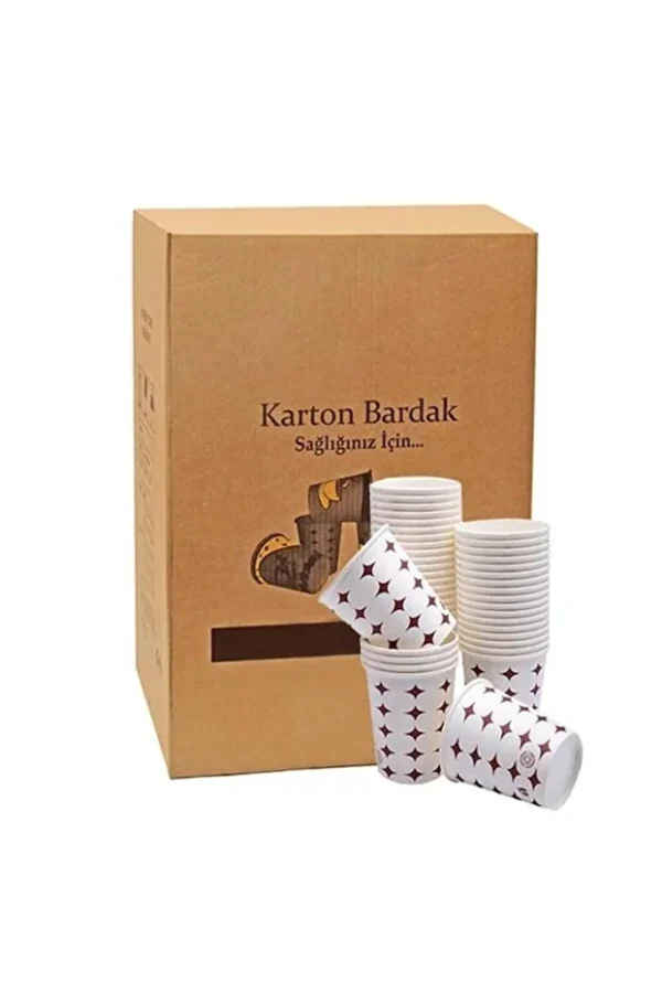 Karton Bardak Extra 7 Oz 50'li
