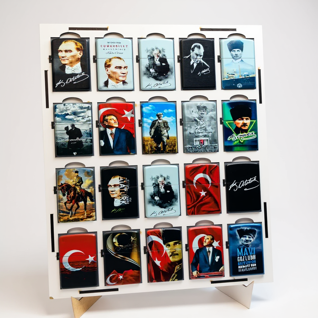 AHŞAP STANTTA TORCH 20Lİ ÇAKMAK