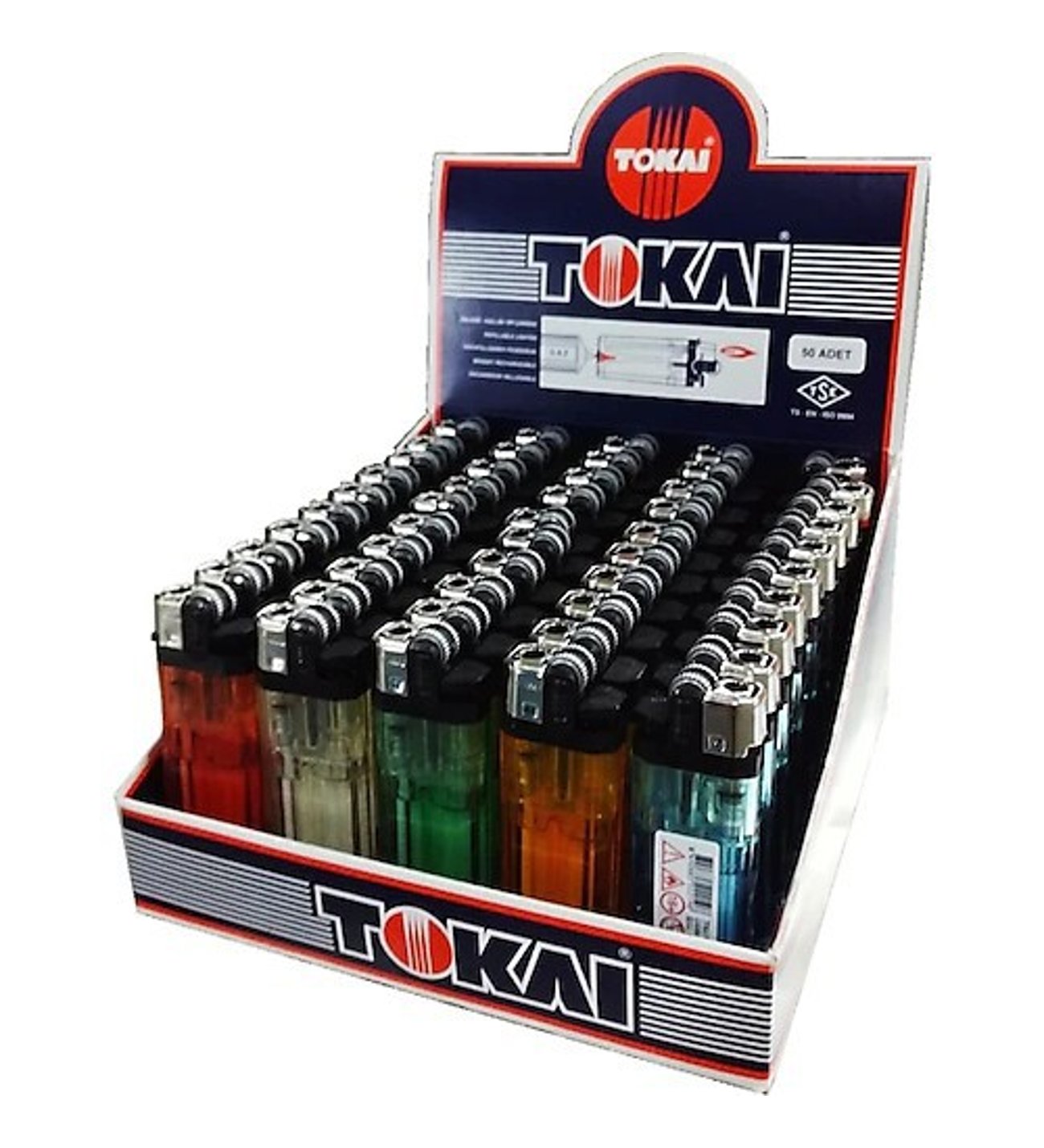 TOKAİ TAŞLI ÇAKMAK 50 Lİ