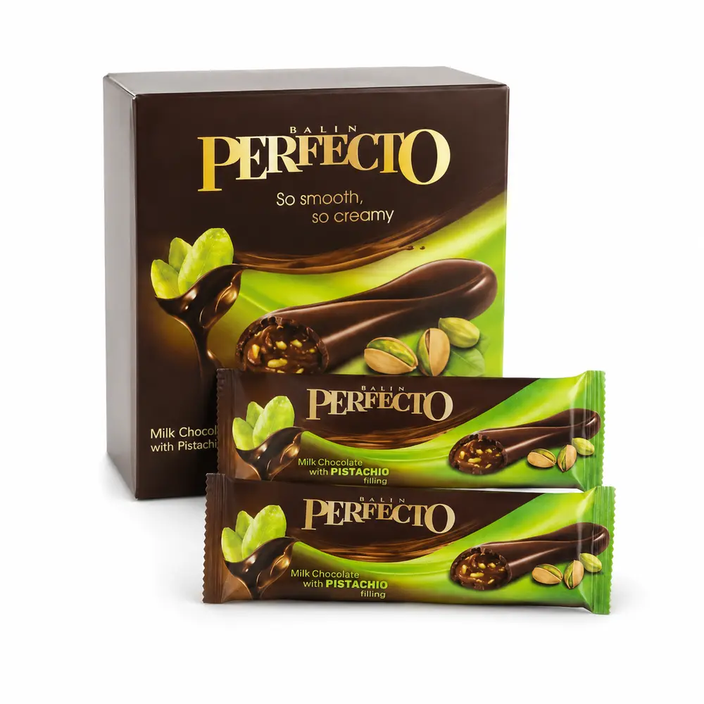 Balin Perfecto Antep Fıstıklı Sütlü Çikolata 38 g