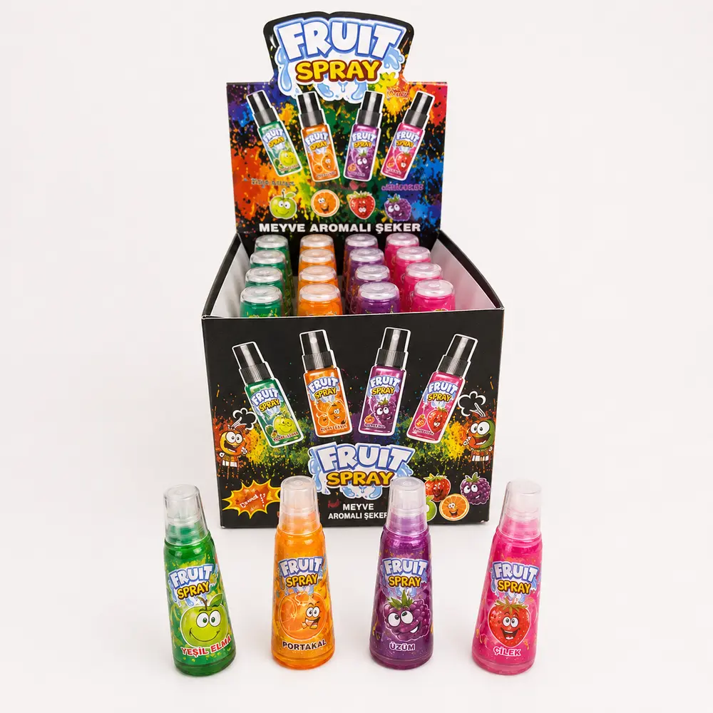 Fruit Spray Meyve Aromalı Sprey Şeker