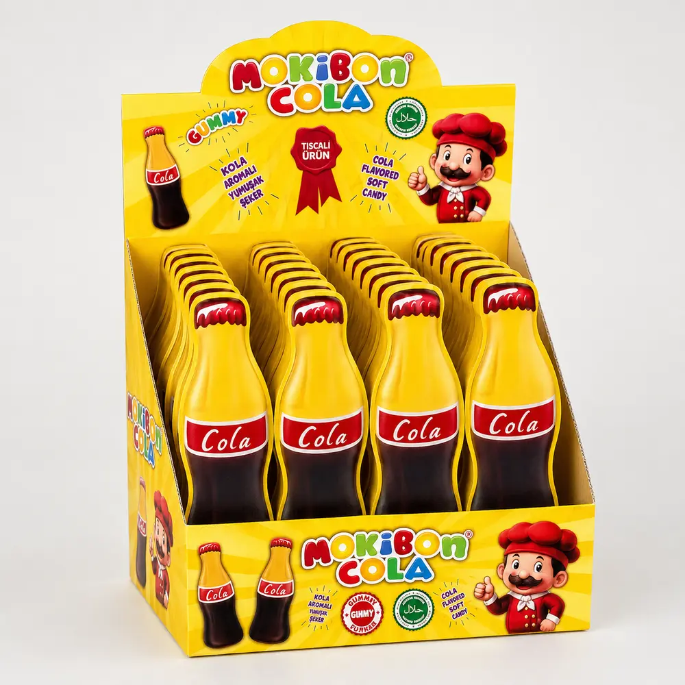 Mokibon Cola Kola Aromalı Yumuşak Şeker