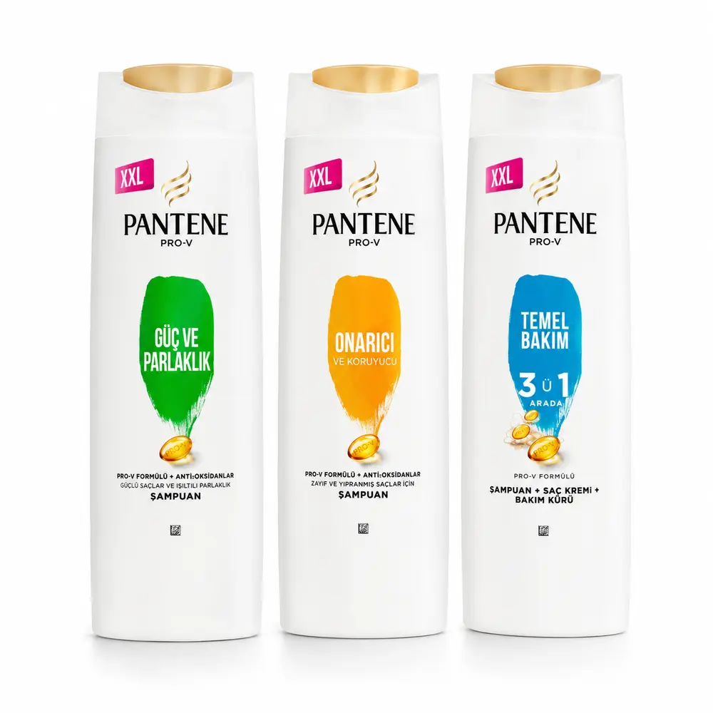 Pantene Pro-V XXL Şampuan Karışık 3'lü Set