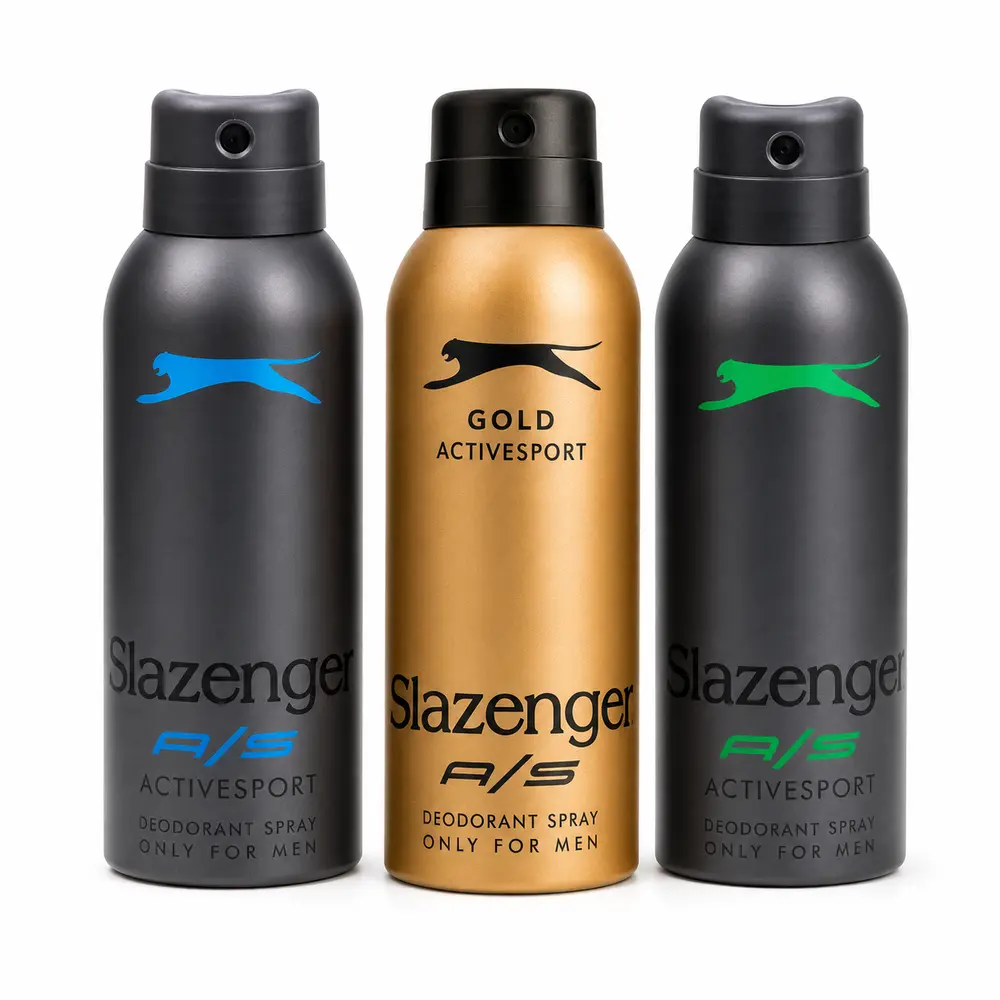 Slazenger Active Sport Erkek Deodorant Sprey 150 ml x 3