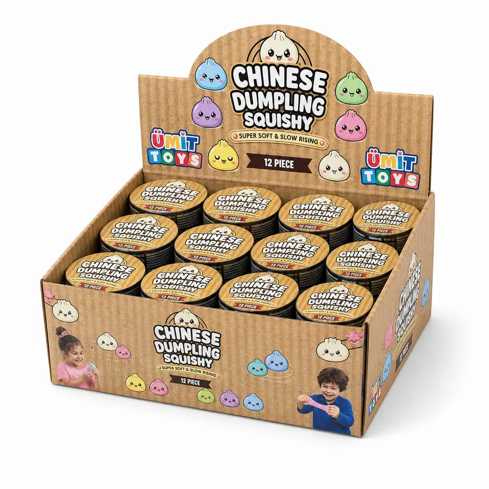 Ümit Toys Chinese Dumpling Squishy 12'li