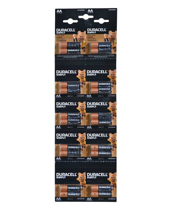 Duracell Aa Alkalin Kalem Pil 20'li Kartela