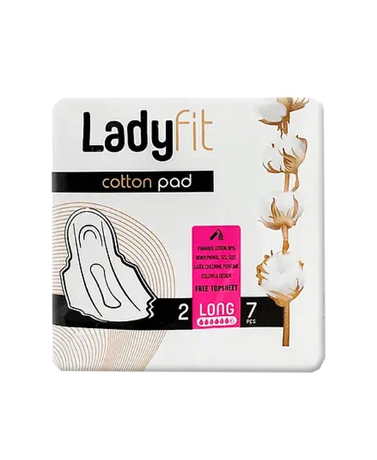 Ladyfit Hijyenik Ped Bambu Uzun 7'li