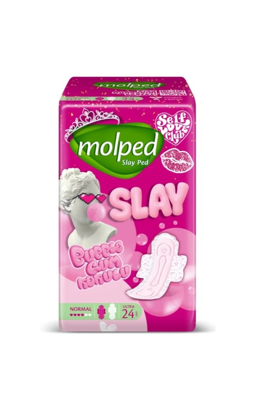 Molped Hijyenik Ped Slay 24'lü Normal