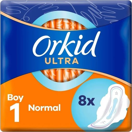 Orkid 8'li Normal Hijyenik Ped