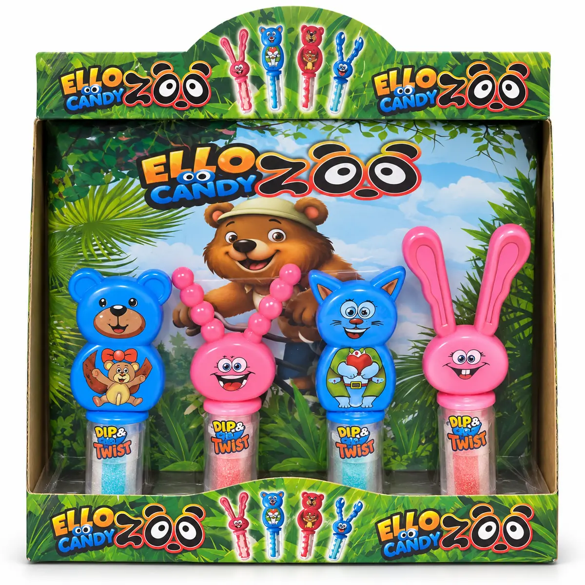 Ello Candy Zoo Oyuncaklı Şeker 20'li