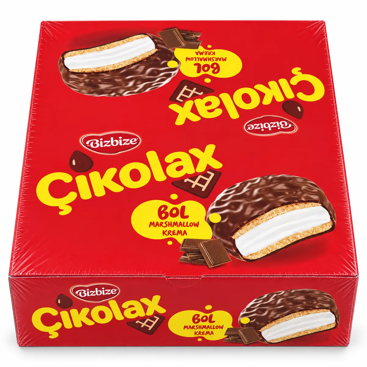 Bizbize Çikolax Bol Marshmallow Krema 24'lü