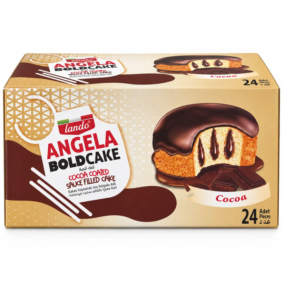 Lando Angela Boldcake Kakao 24'lü