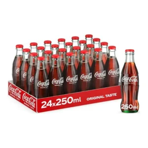Coca-Cola Original Taste 250 ml cam şişe 24'lü koli