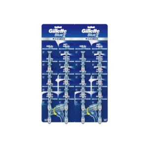 Gillette Blue II Maximum tıraş bıçağı 20’li kartela