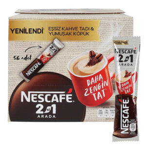 Nescafé 2’si 1 Arada 56’lı hazır kahve kutusu
