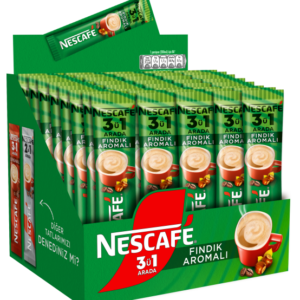 Nescafé 3’ü 1 Arada Fındık Aromalı 48’li kutu