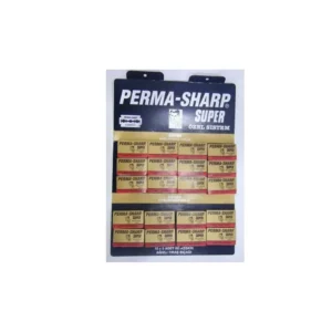 Perma-Sharp Super 20’li tıraş bıçağı kartelası