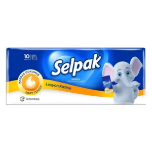 Selpak Losyonlu cep mendili 10’lu paket
