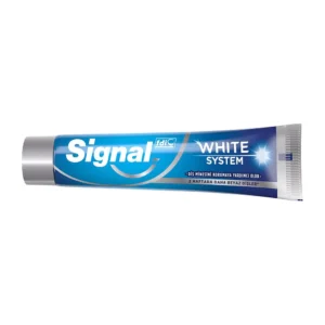 Signal White System diş macunu 75 ml 24'lü satış kolisi