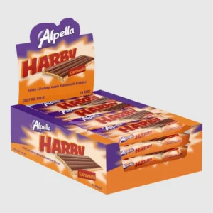 Alpella Harby Karamelli bisküvi 25 g 24’lü