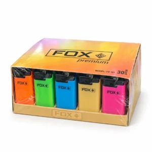 Fox Premium Taşlı Çakmak 30’lu – Karışık Renk